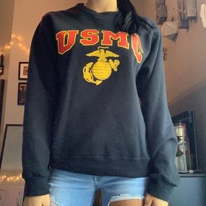 USMC crewneck pullover